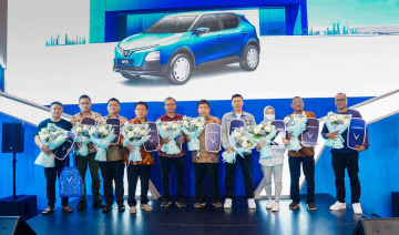 Xe điện VinFast VF 5 chính thức được bàn giao tới tay khách hàng Indonesia