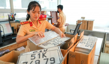 Sau ô tô, đến lượt biển số xe máy được tổ chức đấu giá