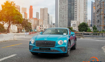 Khám phá vẻ đẹp huyền bí của Bentley Continental GT Azure độc bản