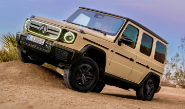 Khả năng off-road "siêu hạng" của Mercedes-Benz G-Class 2025 chạy điện