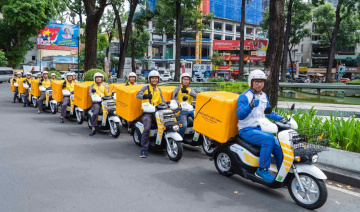 Vietnam Post tiếp tục sử dụng xe máy điện của Honda để giao hàng