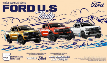 Ford Việt Nam triển khai chương trình “Thỏa đam mê cùng Ford US Rally” chào hè 2024