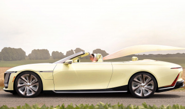 Cadillac Sollei Concept: Xe điện mui trần siêu sang, thanh lịch và công phu