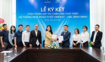 VinFast “bắt tay” HBC Bình Minh phát triển hệ thống Nhà phân phối