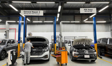“Tận mục sở thị” xưởng dịch vụ chuẩn toàn cầu của Volkswagen tại Hà Nội