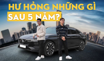 Sau 5 năm, VinFast Lux A hỏng hóc những gì, có phụ tùng thay thế không?