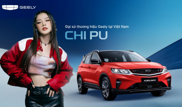 Chi Pu làm Đại sứ thương hiệu cho hãng xe Geely tại Việt Nam