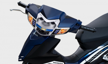 Xe máy Honda Blade 110 có thêm tuỳ chọn độ đèn “cực chất”