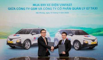 G7 Taxi dự định mua 899 xe điện VinFast