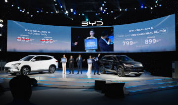 Giá lăn bánh BYD Sealion 6 tại Hà Nội và TP.HCM