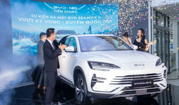 BYD Sealion 6 “đến” Tiền Giang, khách hàng háo hức trải nghiệm