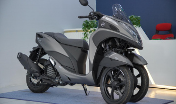 “Hàng độc” xe tay ga 3 bánh Yamaha Tricity 155 về Việt Nam