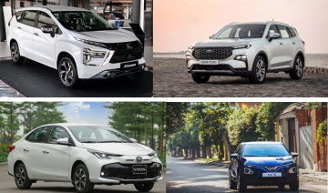 Những mẫu xe bán chạy nhất các phân khúc tại Việt Nam tháng 5/2025