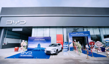 BYD Việt Nam khai trương thêm 2 showroom mới