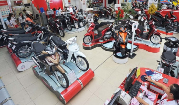 Thị trường xe máy tiếp tục khởi sắc