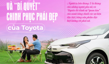 Vios và “bí quyết” chinh phục phái đẹp của Toyota