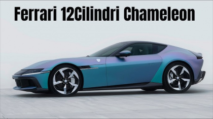 Ferrari 12Cilindri Chameleon: Mẫu xe có màu sơn "độc nhất vô nhị"