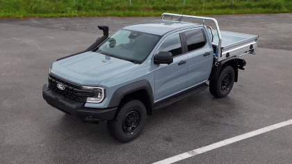 Cận cảnh nội ngoại thất mẫu bán tải mạnh mẽ Ford Ranger Super Duty 2026