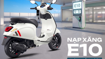 Piaggio Việt Nam “lên tiếng” về xăng E10