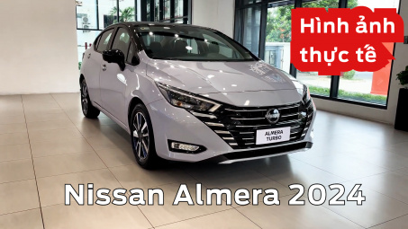 Xem trước mẫu xe Nissan Almera 2024 sắp ra mắt Việt Nam