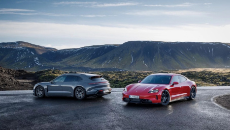 Porsche Taycan 4 2025: Tăng tốc từ 0-96 km/h trong vòng 4,4 giây