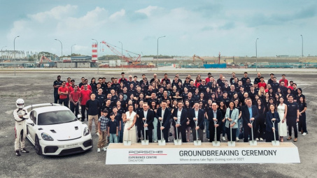 Porsche khởi công Trung tâm Trải nghiệm đầu tiên tại Singapore