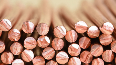 Giá kim loại đồng tăng nhẹ trên thị trường thế giới