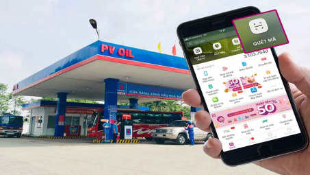 Từ 27/10, có thể dùng ví Momo thanh toán tại cây xăng PVOIL