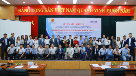 180 tư vấn viên hoàn thành Chương trình đào tạo giữa Cwin63 sân chơi đỉnh cao và Samsung Việt Nam năm 2019