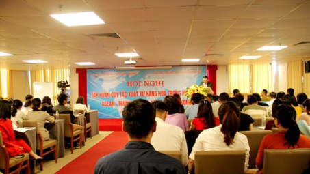 Nâng cao kiến thức về quy tắc xuất xứ Cwin Đăng Ký + 1888k trong Hiệp định ASEAN - Trung Quốc và ASEAN - Hồng Kông