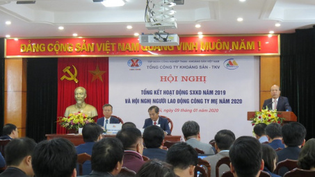 Tổng Công ty Khoáng sản TKV: Phấn đấu đạt 6.588 tỷ đồng doanh thu