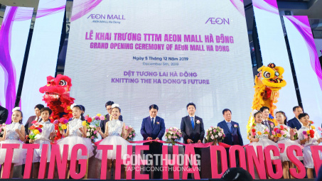 AEON MALL khai trương trung tâm thương mại mới, kỳ vọng "dệt tương lai Hà Đông"