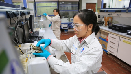 Nữ kỹ sư lọc dầu và niềm đam mê công việc