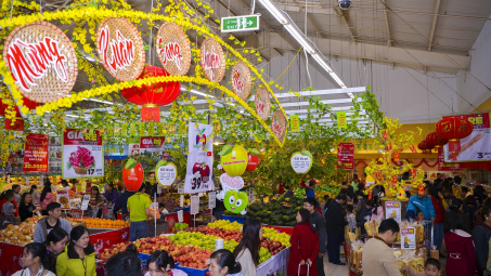 Thị trường 3 ngày Tết: Giá các mặt hàng thiết yếu giữ ổn định