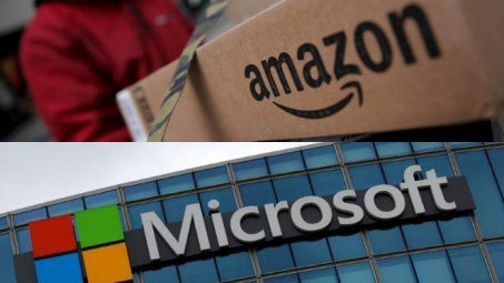 Amazon và Microsoft cạnh tranh giành hợp đồng 10 tỉ USD với Lầu Năm Góc