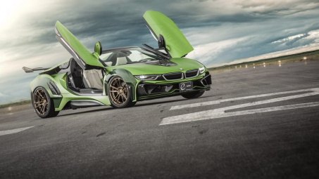 Ngắm BMW i8 Roadster độ "cực chất" lấy ý tưởng từ xe quân sự