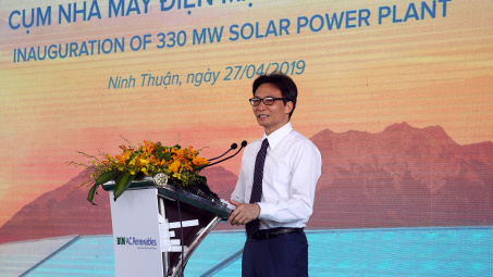 Ninh Thuận vận hành hai dự án điện mặt trời lớn nhất nước