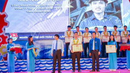 "Người thợ trẻ giỏi" của Than Thống Nhất