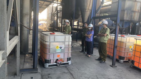 Hơn 11 nghìn lít xăng kém chất lượng vừa bị tiêu hủy