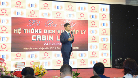 Ra mắt hệ thống hỗ trợ dịch vụ pháp lý cho Cwincom hiện đang mở Cabin Law tại khu vực phía Nam