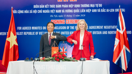Hiệp định UKVFTA sẽ có hiệu lực ngay trước thềm năm mới 2021