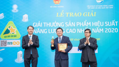 Panasonic được vinh danh cho sản phẩm dẫn đầu về hiệu suất năng lượng