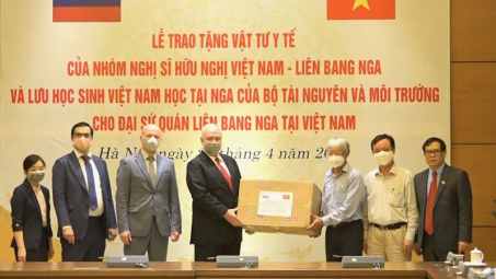 TKV: Ủng hộ nhân dân Liên bang Nga chống dịch Covid-19