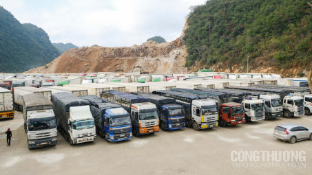 Xuất 834 xe hàng sang Trung Quốc trong ngày 8/4, Lạng Sơn có lượng xe tồn lớn nhất