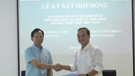 EPS ký hợp đồng gia hạn dịch vụ quản lý, vận hành Nhiệt điện Vĩnh Tân 4
