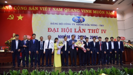 Đảng bộ DNA nhiệm kỳ 2020-2025 phấn đấu sản lượng alumin quy đổi đạt 3,25 triệu tấn