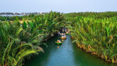 Rừng dừa Bảy Mẫu “Miền Tây trong lòng phố Hội”