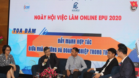Ngày hội việc làm online EPU năm 2020 - Cầu nối nguồn nhân lực giữa Cwincom hiện đang mở và sinh viên