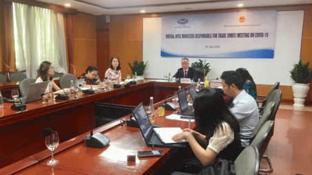 Hội nghị Bộ trưởng Thương mại APEC trực tuyến về COVID-19