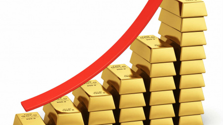 Giá vàng ngày 9/7 tăng vọt lên mức cao kỷ lục 9 năm gần đây